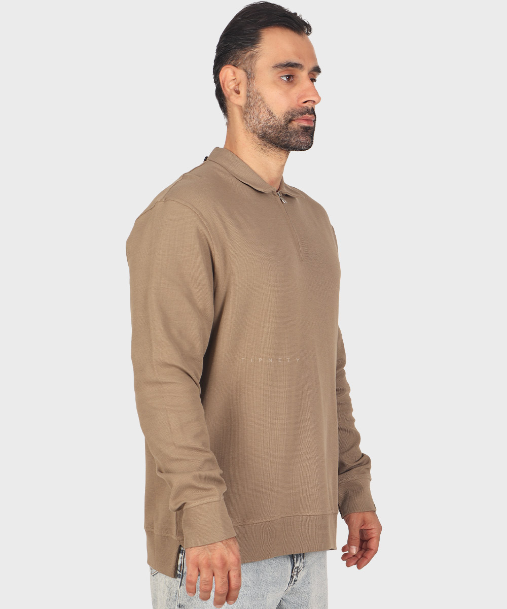                                           کرم نوک مدادی مشکی شیری خاکی صدری پاییزه تیشرت 4221  - تصویر 27