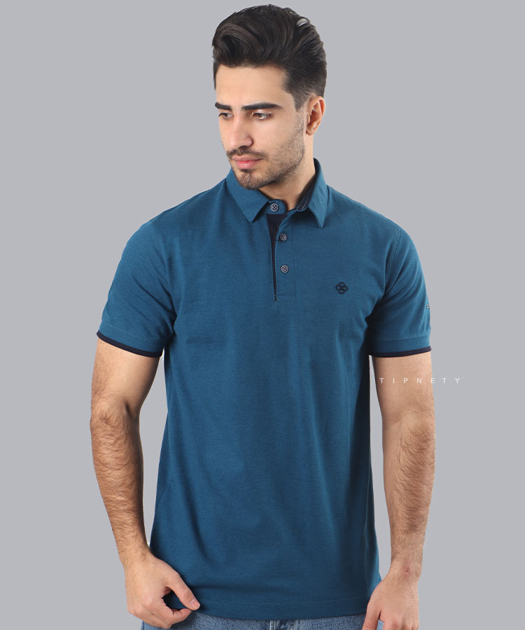 تیشرت یقه دار مردانه 6204