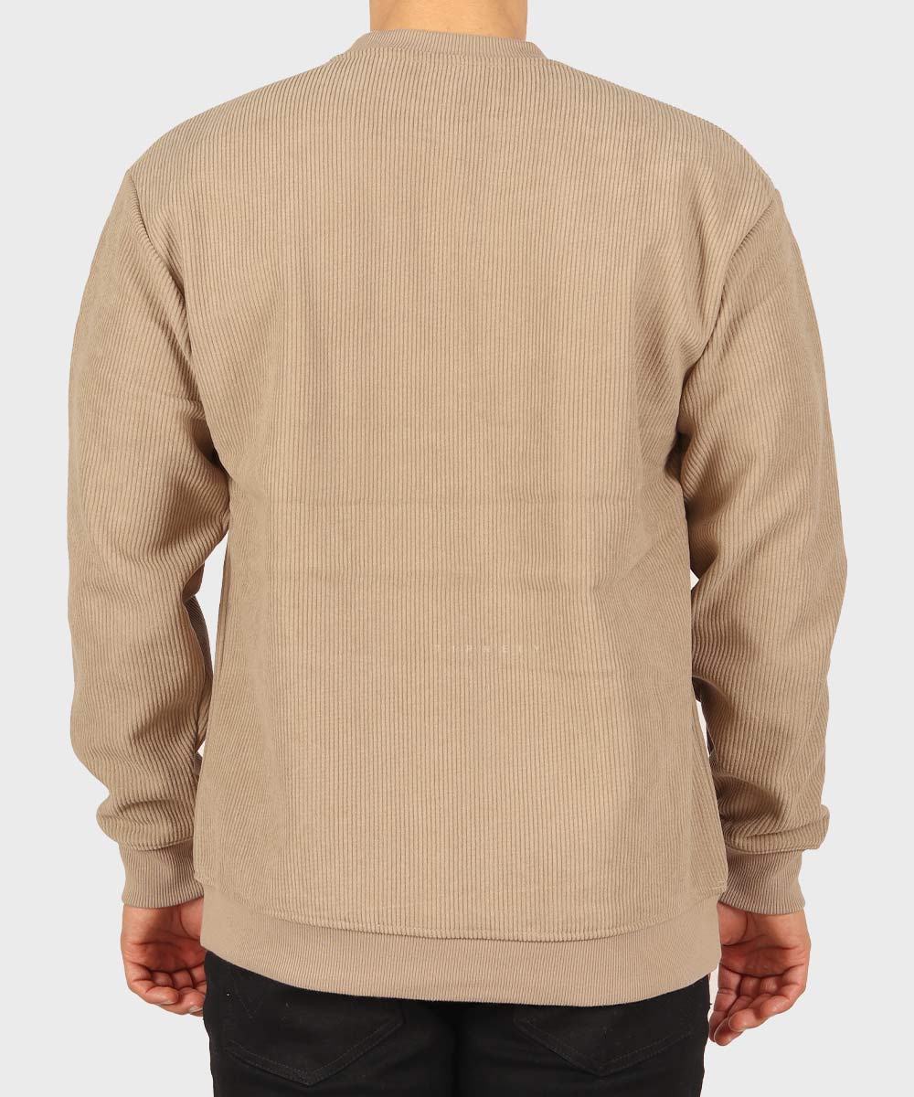           خاکی مشکی سبز شیری پاییزه پلیور 7076  - تصویر 24