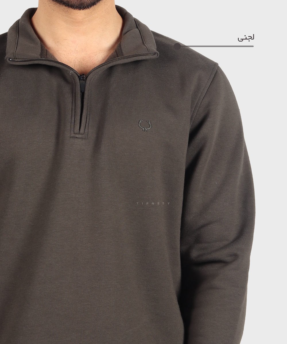               آبی روشن سورمه ای مشکی لجنی کرم روشن طوسی روشن پاییزه پلیور 0653  - تصویر 9