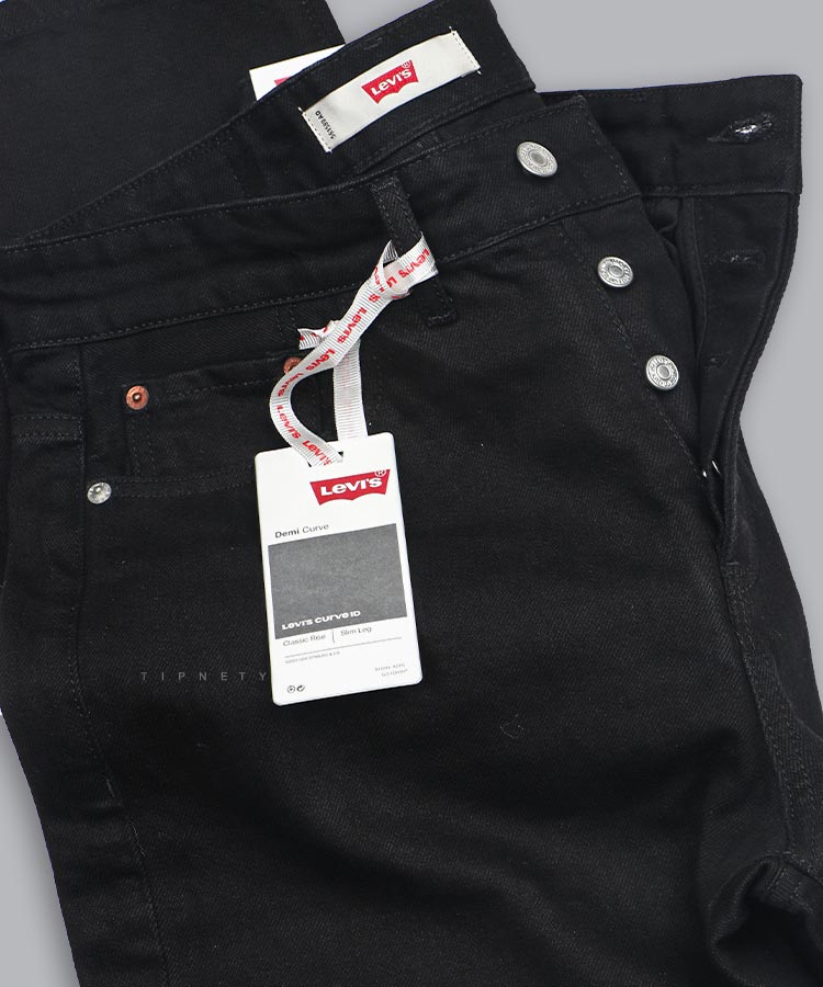 شلوار جین مام استایل مردانه مشکی 0195