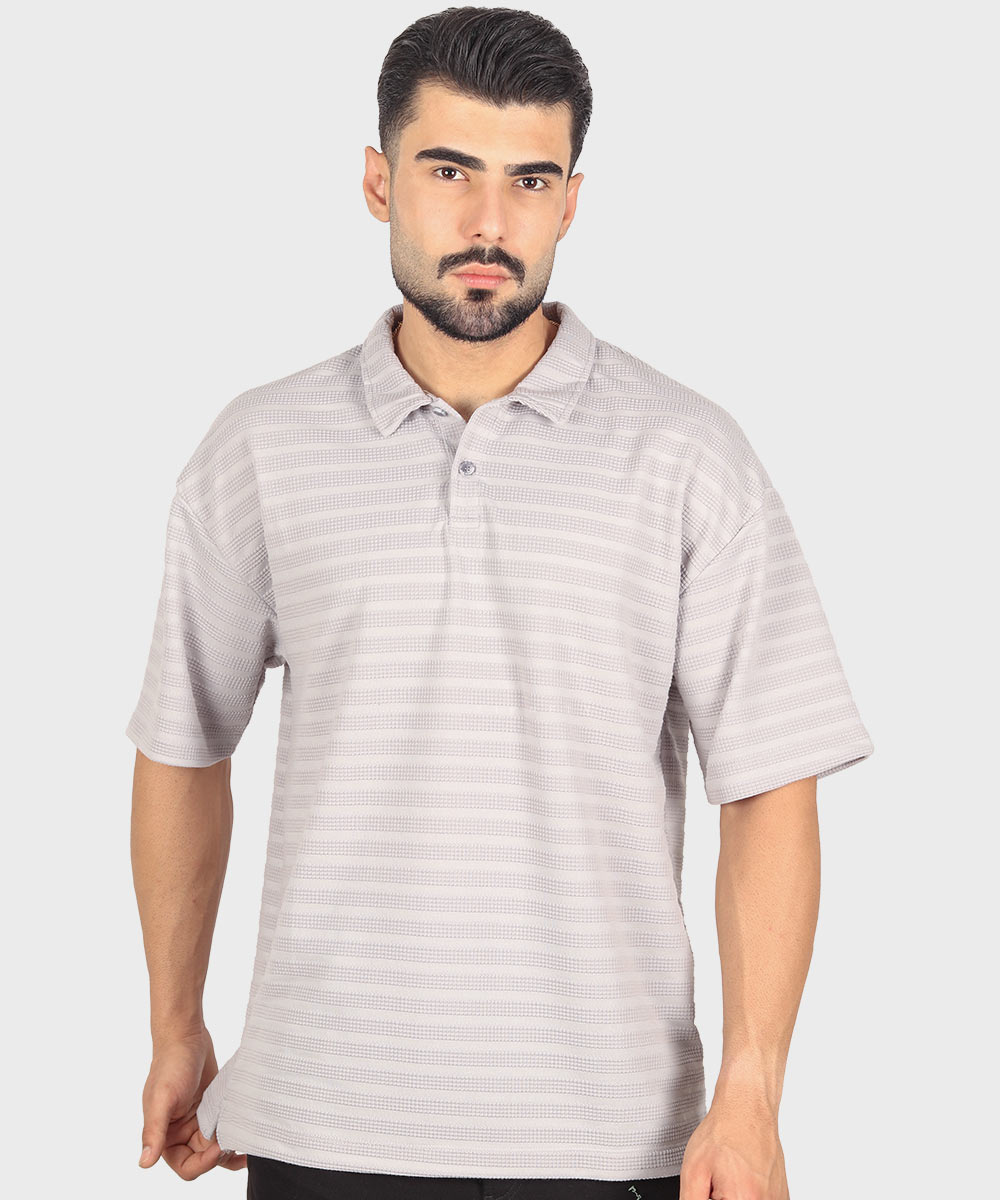                                                             طوسی کرم مشکی شیری تیشرت لش 1644  - تصویر 6