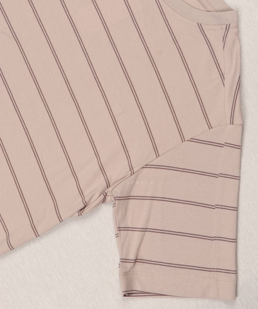                                                 طوسی سورمه ای کرم تیشرت لش 1690  - تصویر 14