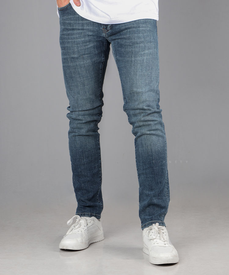 شلوار جین اسلیم مردانه تینت 4056