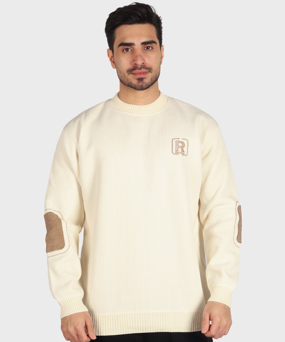 مشکی عسلی شیری پاییزه پلیور 7126  - تصویر 3