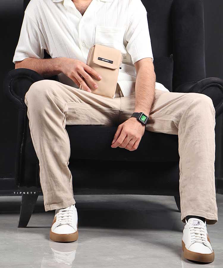                     سبز کرم کیف دوشی 2303  - تصویر 3