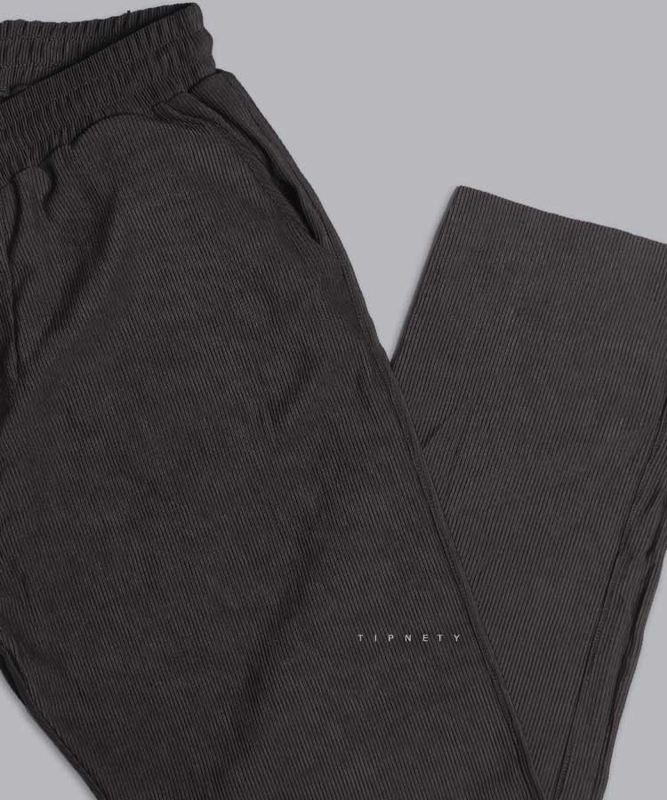                                                 مشکی نوک مدادی شلوار پارچه ای لینن 1794  - تصویر 6