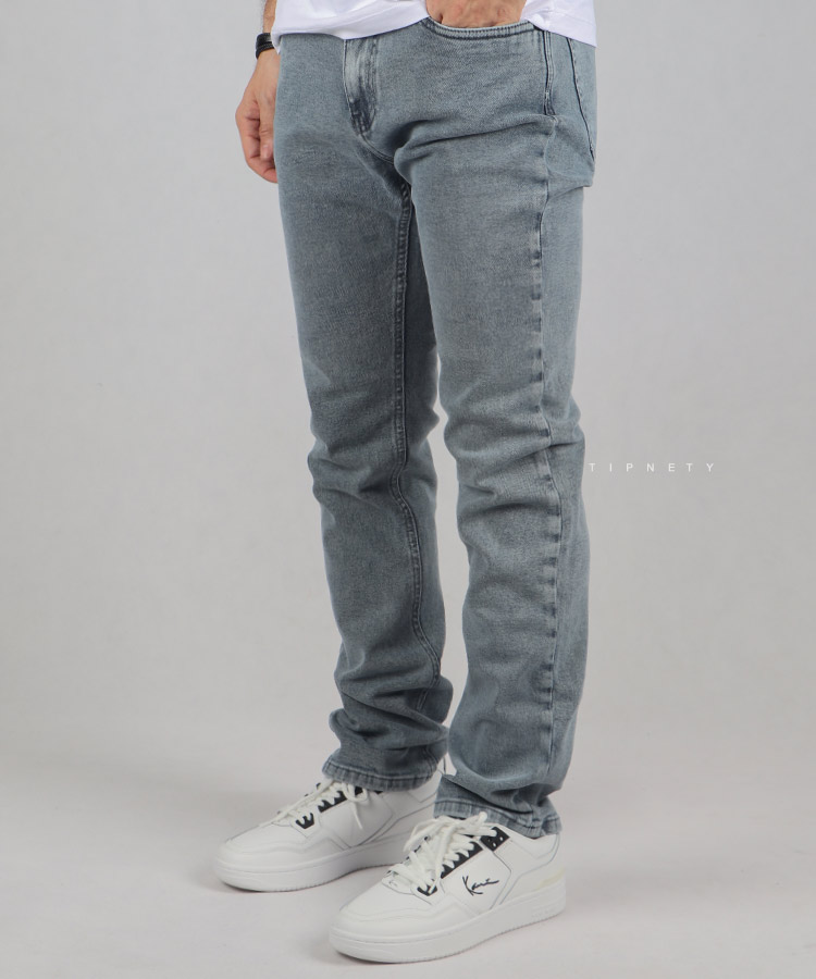 شلوار جین اسلیم مردانه ساده 3835