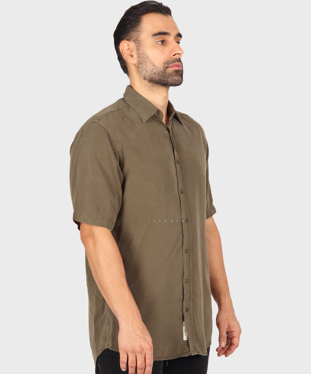     تیره               روشن     سورمه ای   تیره کرم سفید قهوه ای مشکی لجنی صدری کرم روشن شیری سبز روشن پیراهن آستین کوتاه فیت 5460  - تصویر 25