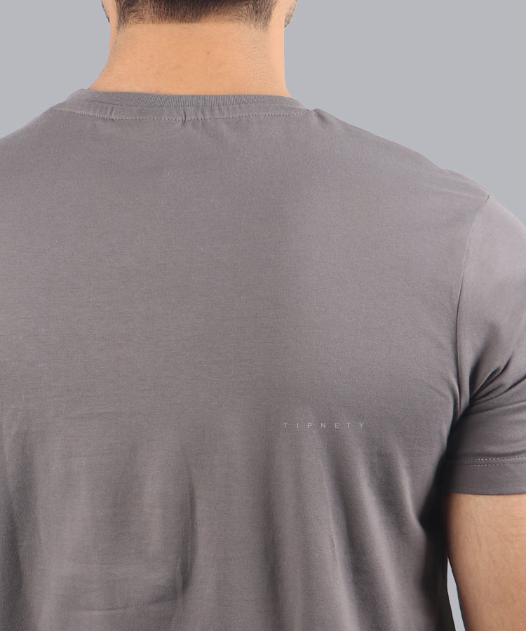                         طوسی تیره تیشرت بیسیک 9130  - تصویر 3