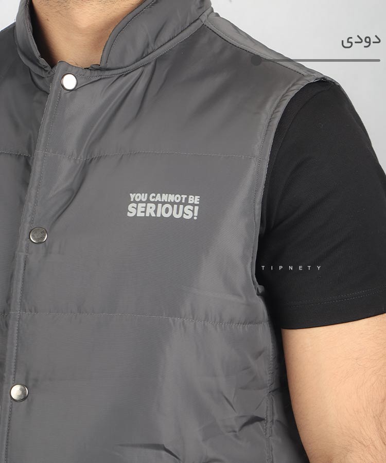                                         سورمه ای زیتونی دودی زمستانه پافر 8029  - تصویر 5