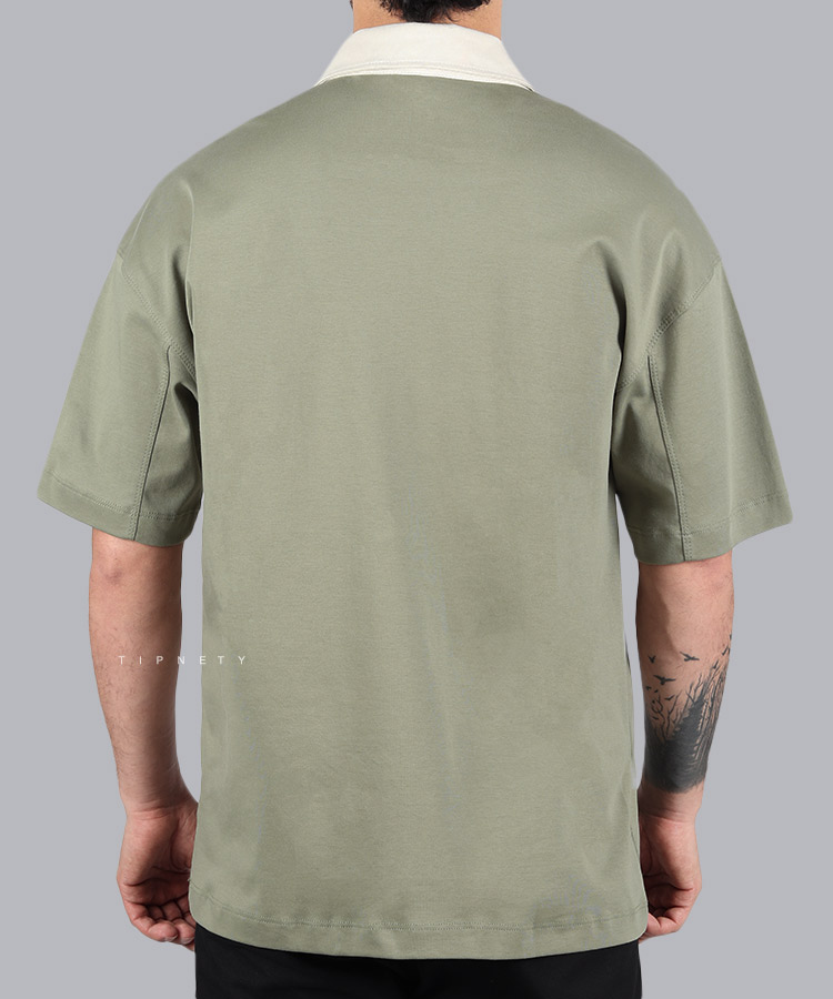                                     صدری مشکی تیشرت یقه دار 1440  - تصویر 8