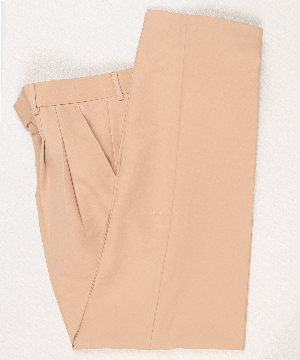 شلوار پارچه ای مام استایل مردانه پیله دار 2940