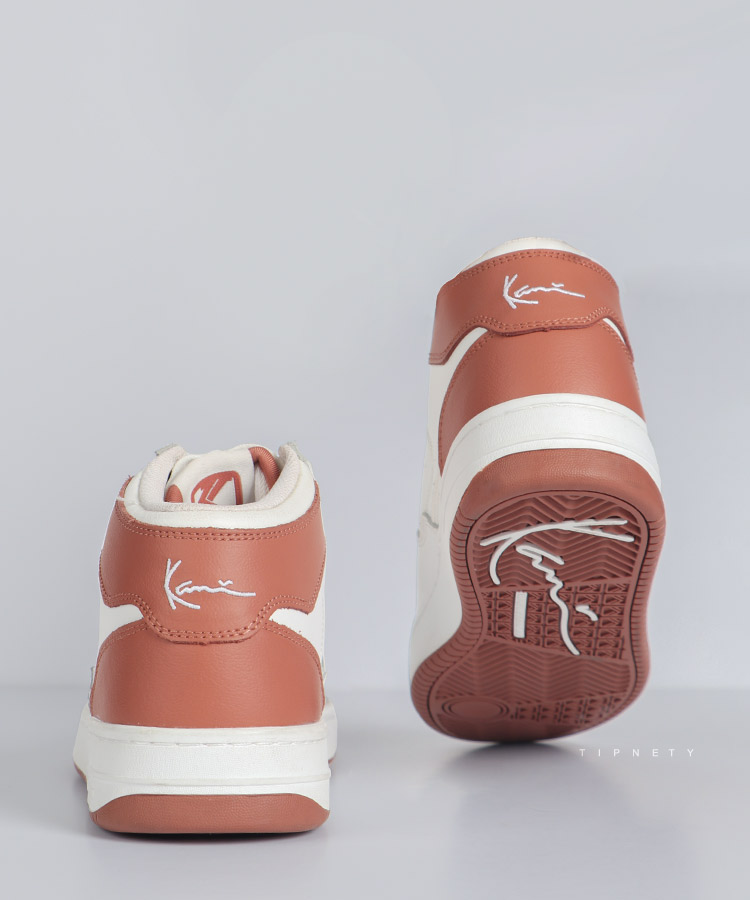 کتونی شکلاتی نیم ساق برند کارل کانی 8006