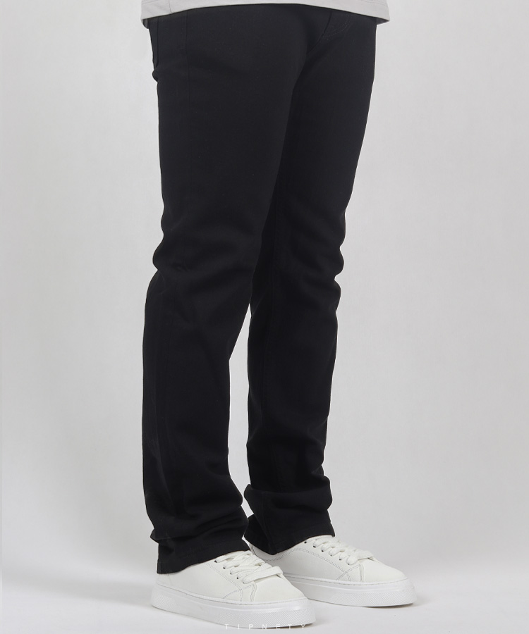                         سورمه ای مشکی سرمه ای تیره شلوار جین رگولار 3913  - تصویر 4