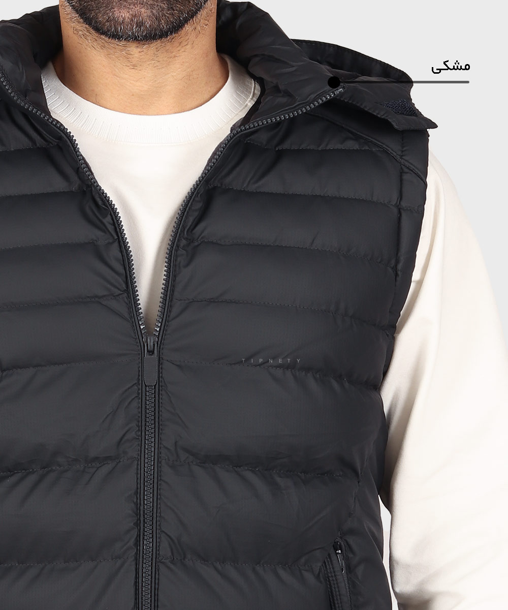                     استخوانی خاکی سبز مشکی زمستانه پافر 7022  - تصویر 6