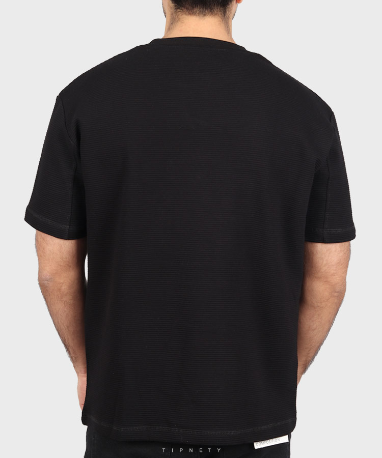                   سفید مشکی تیشرت لش 1499  - تصویر 6