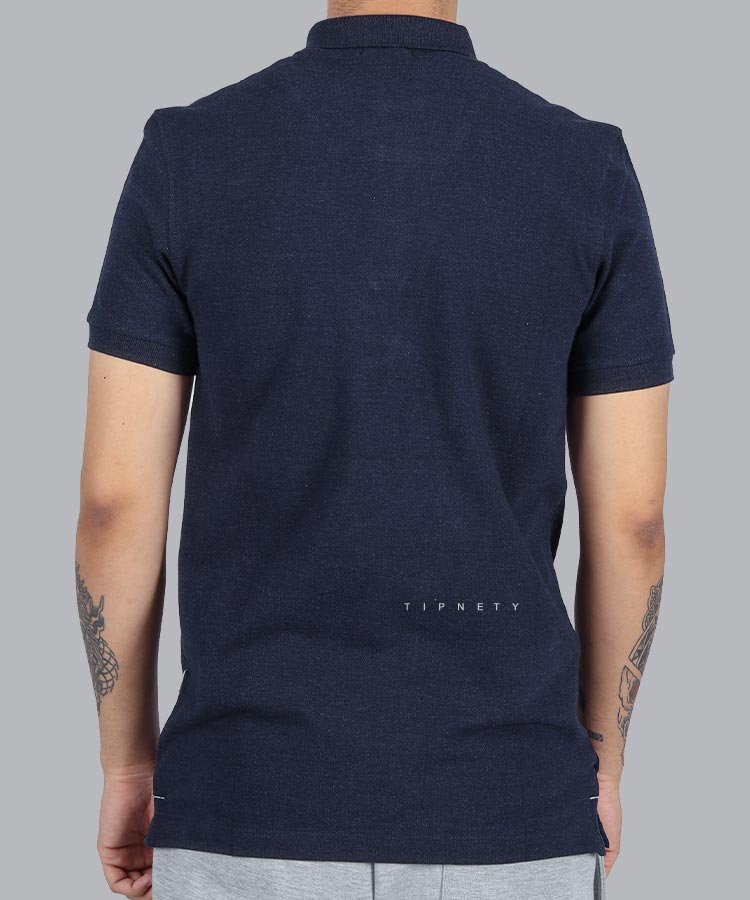                                         سورمه ای مشکی صدری   تیشرت یقه دار 1493  - تصویر 7