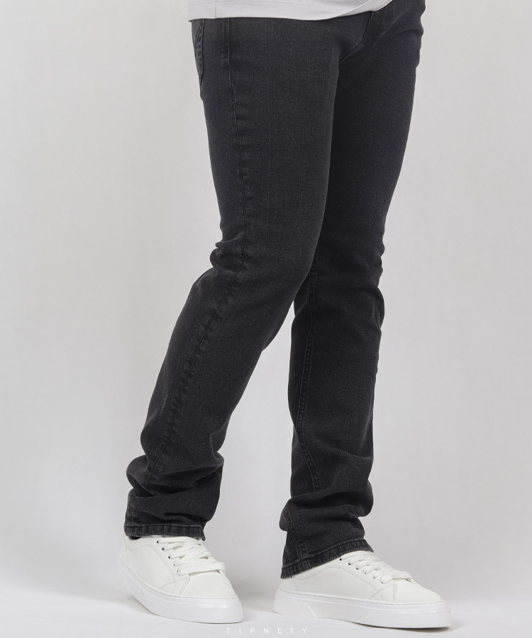         سرمه ای تیره سورمه ای ذغالی شلوار جین رگولار 3914  - تصویر 3