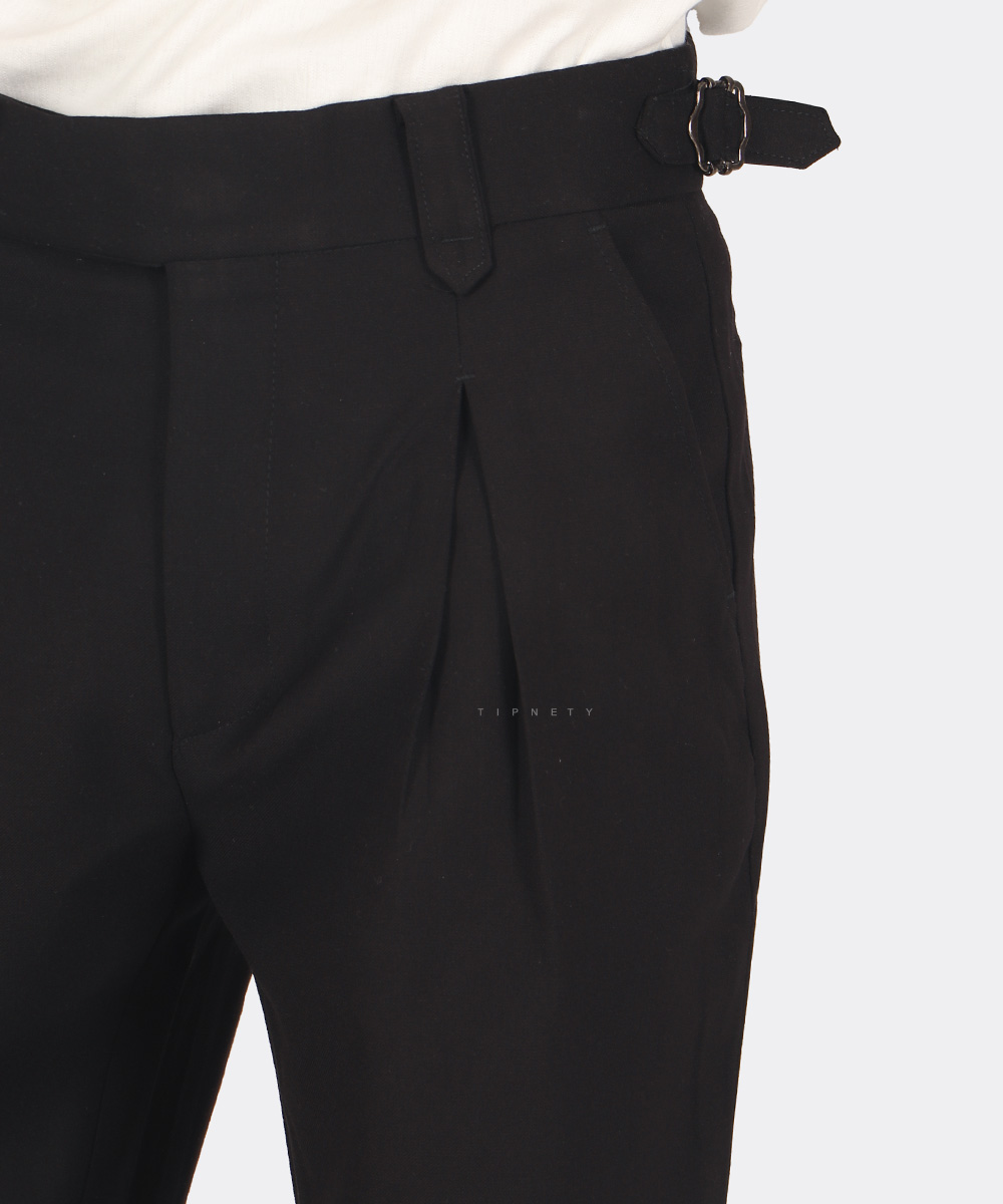                 نفتی طوسی مشکی کرم سورمه ای شلوار پارچه ای مام استایل 0925  - تصویر 19