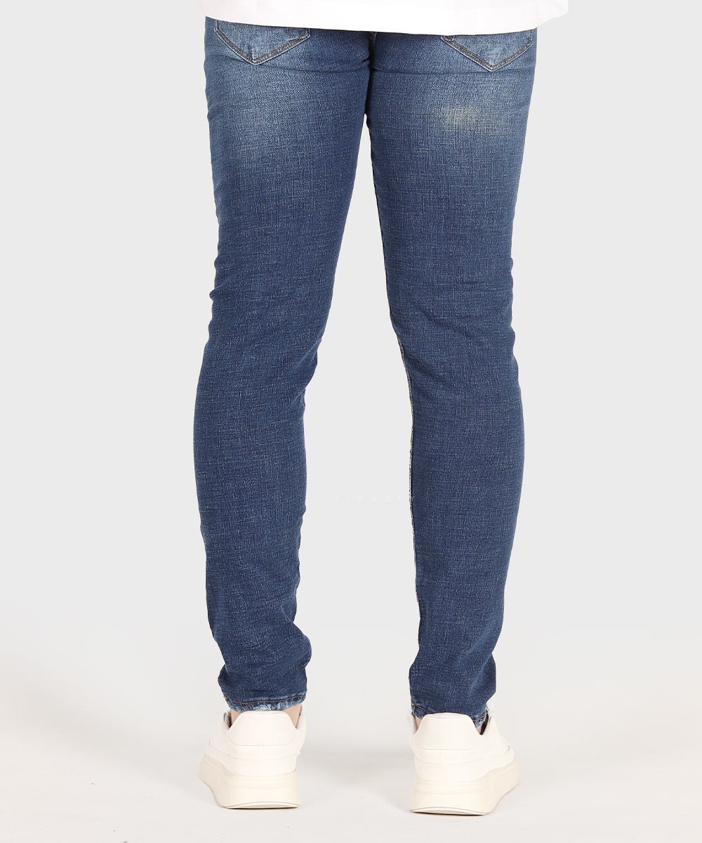             آبی شلوار جین اسکینی 0503  - تصویر 3