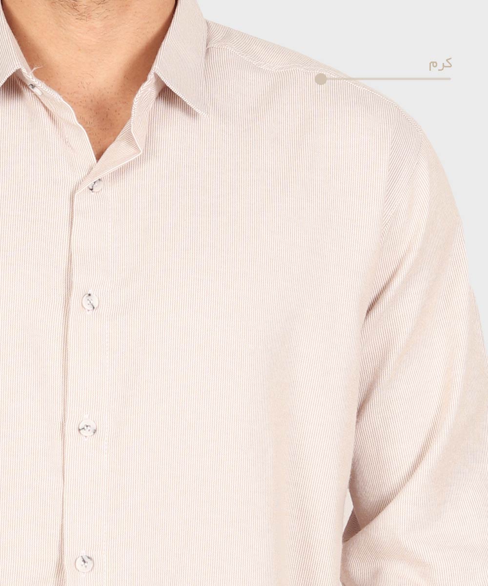         کرم آبی روشن طوسی روشن پاییزه پیراهن 0251  - تصویر 4