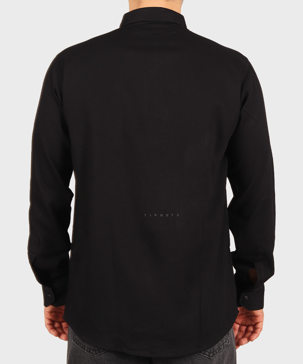                                                                                 مشکی طوسی روشن سورمه ای لجنی نفتی نسکافه ای فیروزه ای پیراهن آستین بلند فیت 0367  - تصویر 21