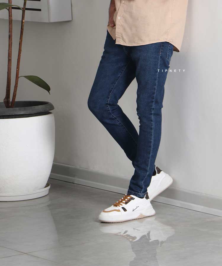 کفش کتونی کرم اسپرت 0306