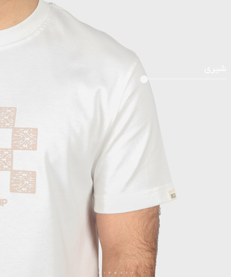                             مشکی یشمی طوسی شیری آبی روشن شکلاتی تیشرت لش 3250  - تصویر 11