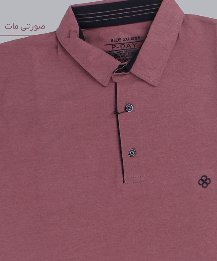 تیشرت یقه دار سایز بزرگ مردانه 6403
