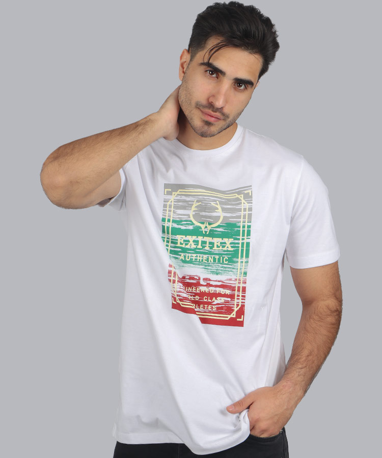 تیشرت طرح دار مردانه 0417