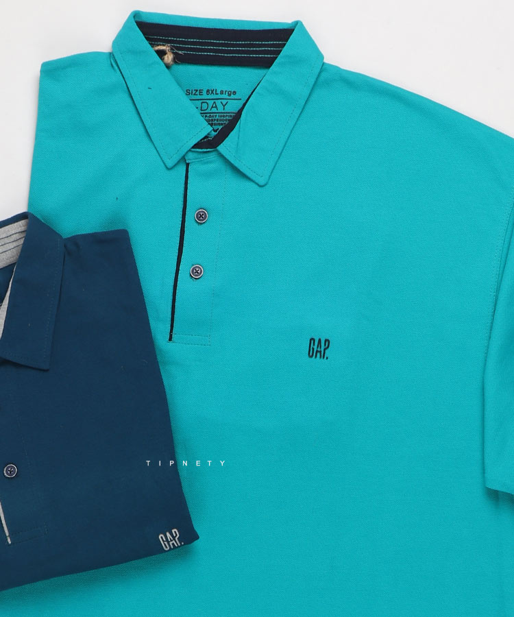 تیشرت یقه دار سایز بزرگ مردانه 5330