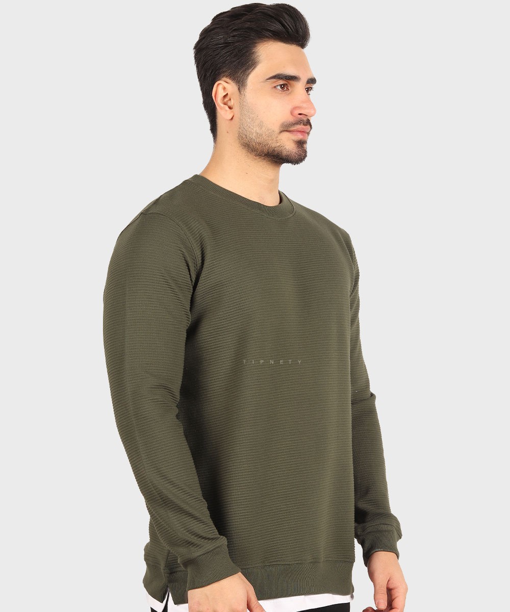                                                         لجنی سورمه ای نوک مدادی مشکی شیری کرم تیره پاییزه تیشرت 5632  - تصویر 26