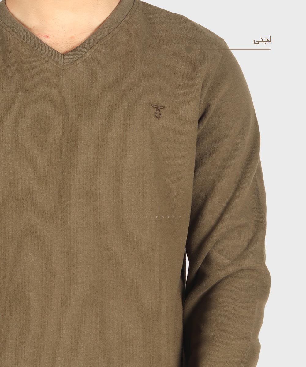                                                                                           آجری قهوه ای فرمی یشمی زرشکی خردلی کله غازی آبی روشن کاربنی سبز آبی چرک لجنی صدری مشکی پاییزه پلیور 5353  - تصویر 13