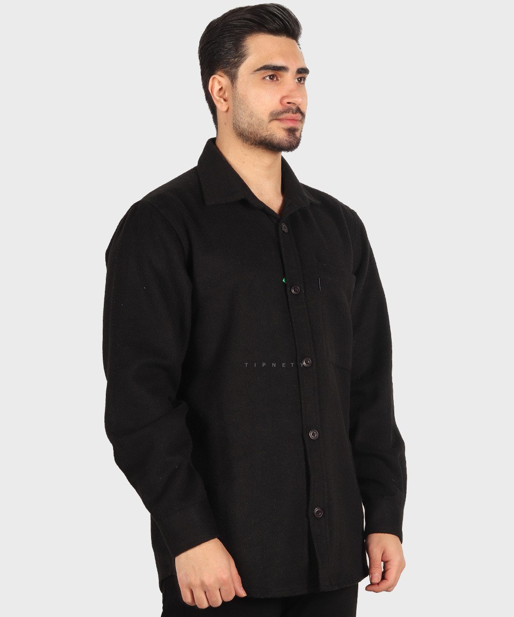                     قهوه ای دودی طوسی مشکی پاییزه پیراهن 0964  - تصویر 12