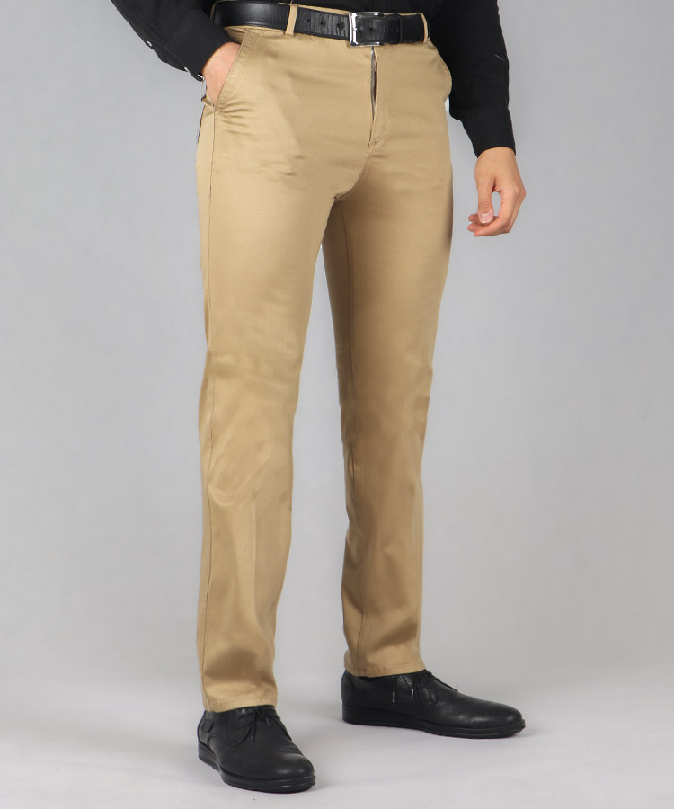 شلوار کتان مردانه راسته ساده 0222