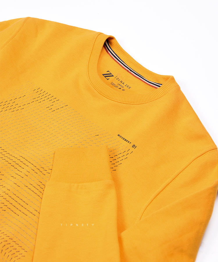                     خردلی ملانژ سبز سفید   پاییزه پلیور 1923  - تصویر 4