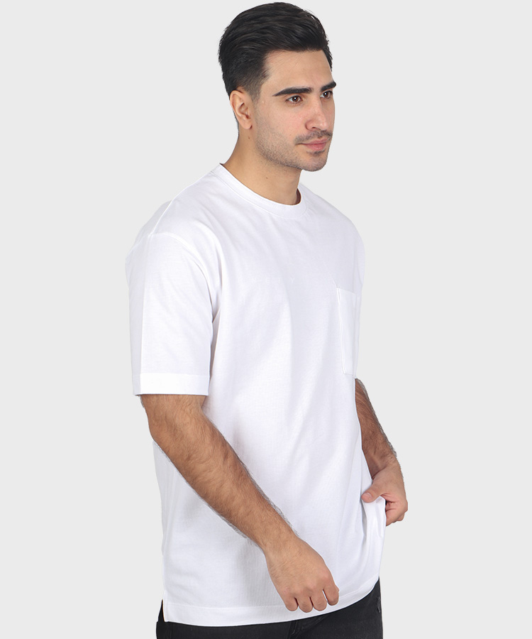                                                                 طوسی سفید سورمه ای مشکی آبی چرک زرشکی روشن سبز آبی تیشرت لش 2530  - تصویر 7