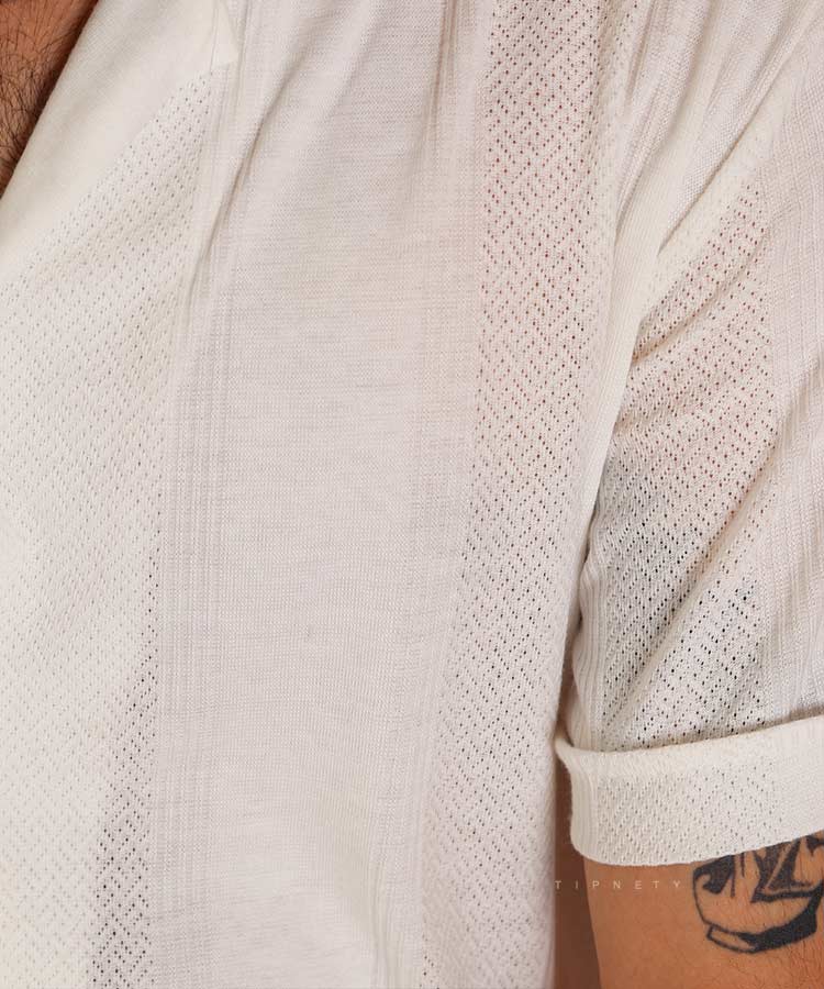                             سفید پیراهن یقه انگلیسی 0911  - تصویر 3