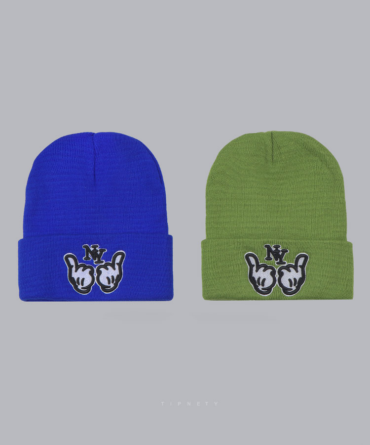 کلاه بافتنی زمستانه طرح نیویورک 5120