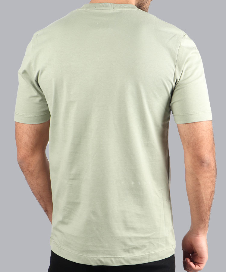                                                                                                                                                                                     مشکی نارنجی سفید صدری تیشرت چاپی 1300  - تصویر 6