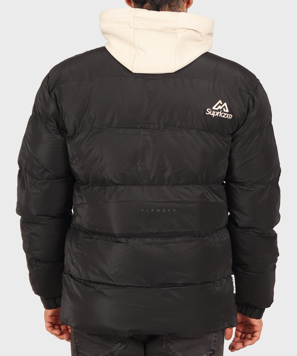                               صدری سبز سفید مشکی زمستانه کاپشن 0218  - تصویر 13