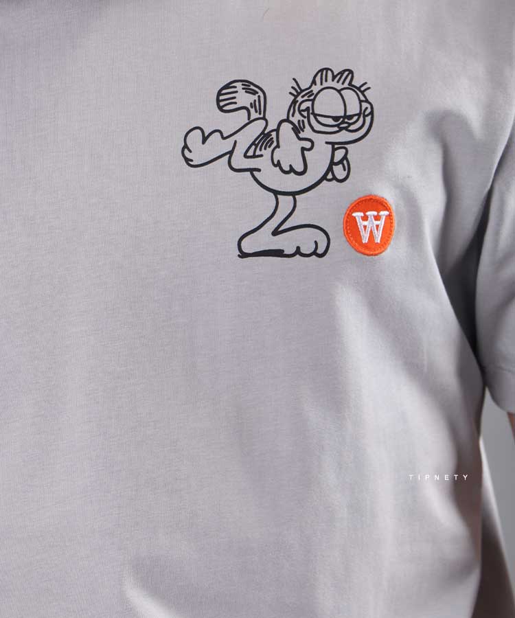                                                           طوسی مشکی تیشرت چاپی 1118  - تصویر 4