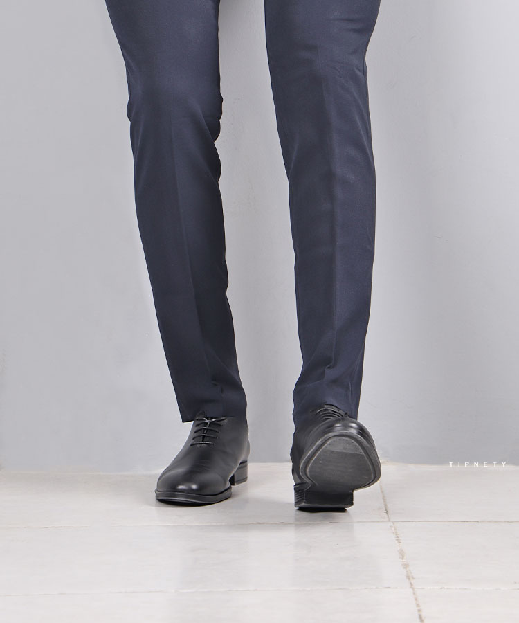 کفش چرم مردانه ساده 5211