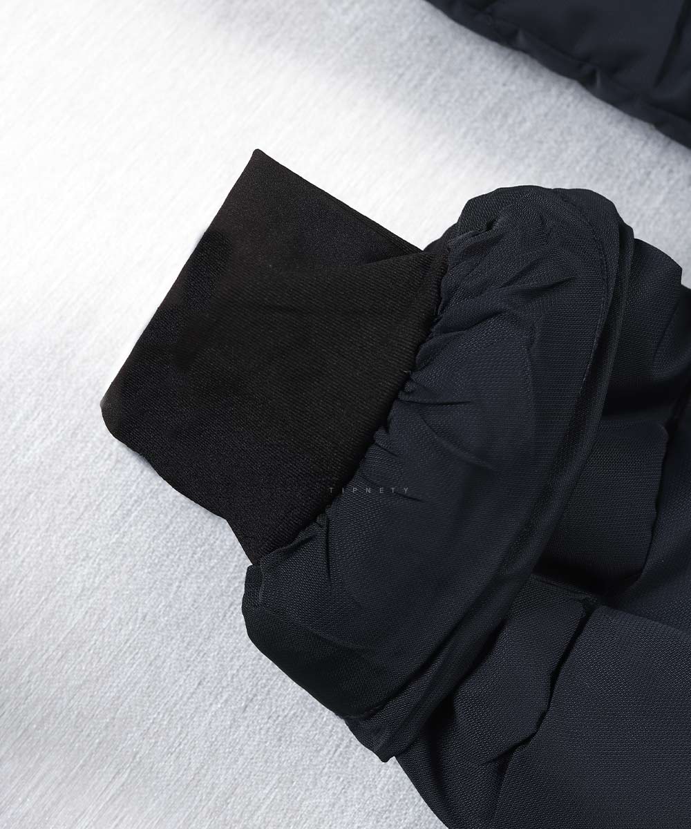                 سورمه ای سبز مشکی زمستانه کاپشن 7059  - تصویر 22