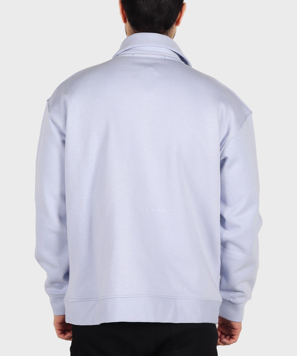                 سورمه ای مشکی شیری طوسی آبی روشن کرم قهوه ای پاییزه سویشرت 5086  - تصویر 32