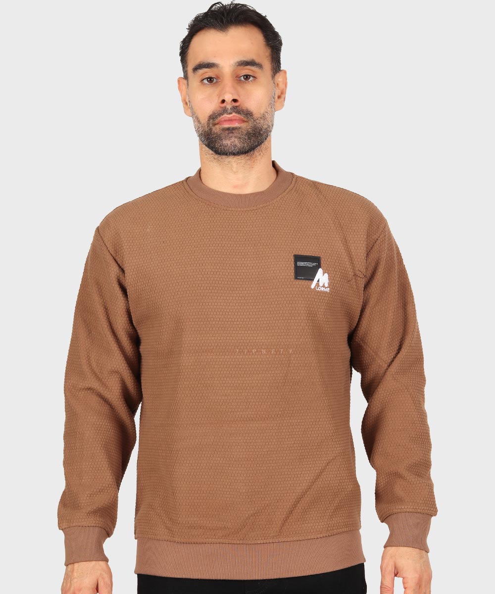                                         مشکی دودی خاکی شکلاتی پاییزه پلیور 7086  - تصویر 4