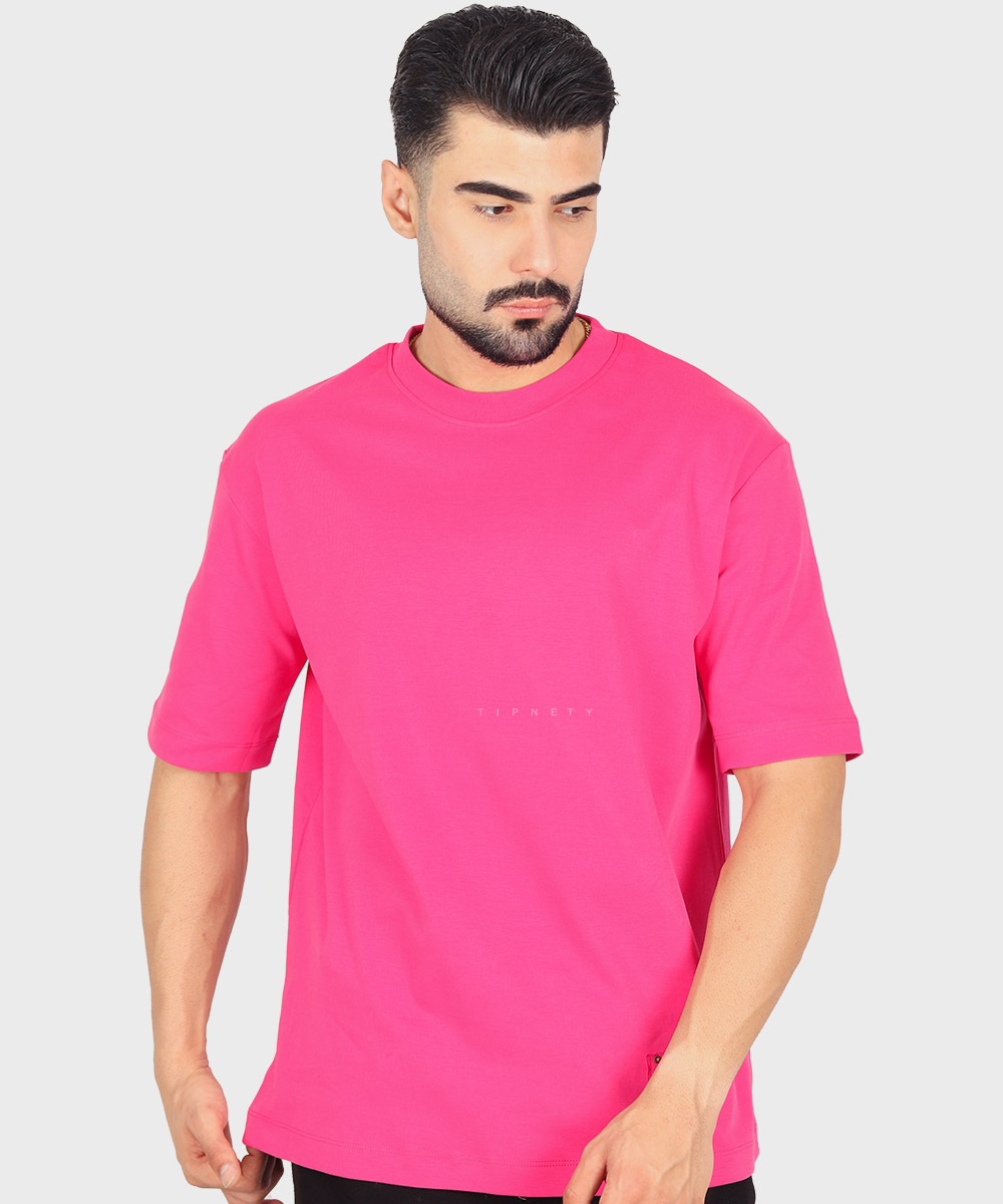 تیشرت لش صورتی و ساده 8141