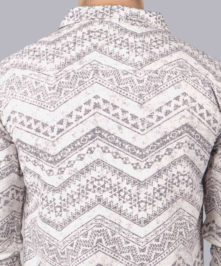                                     بنفش پیراهن یقه انگلیسی 0129  - تصویر 4