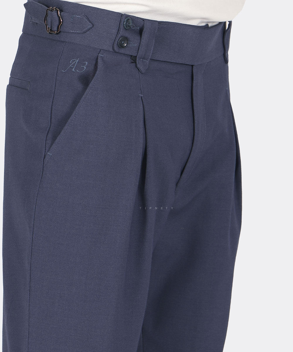                 نفتی طوسی مشکی کرم سورمه ای شلوار پارچه ای مام استایل 0925  - تصویر 12